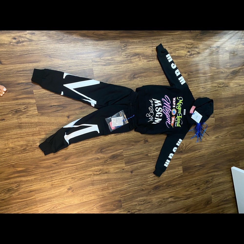 MSGM hoody and pant set kids size 8 - Picture 4 of 8